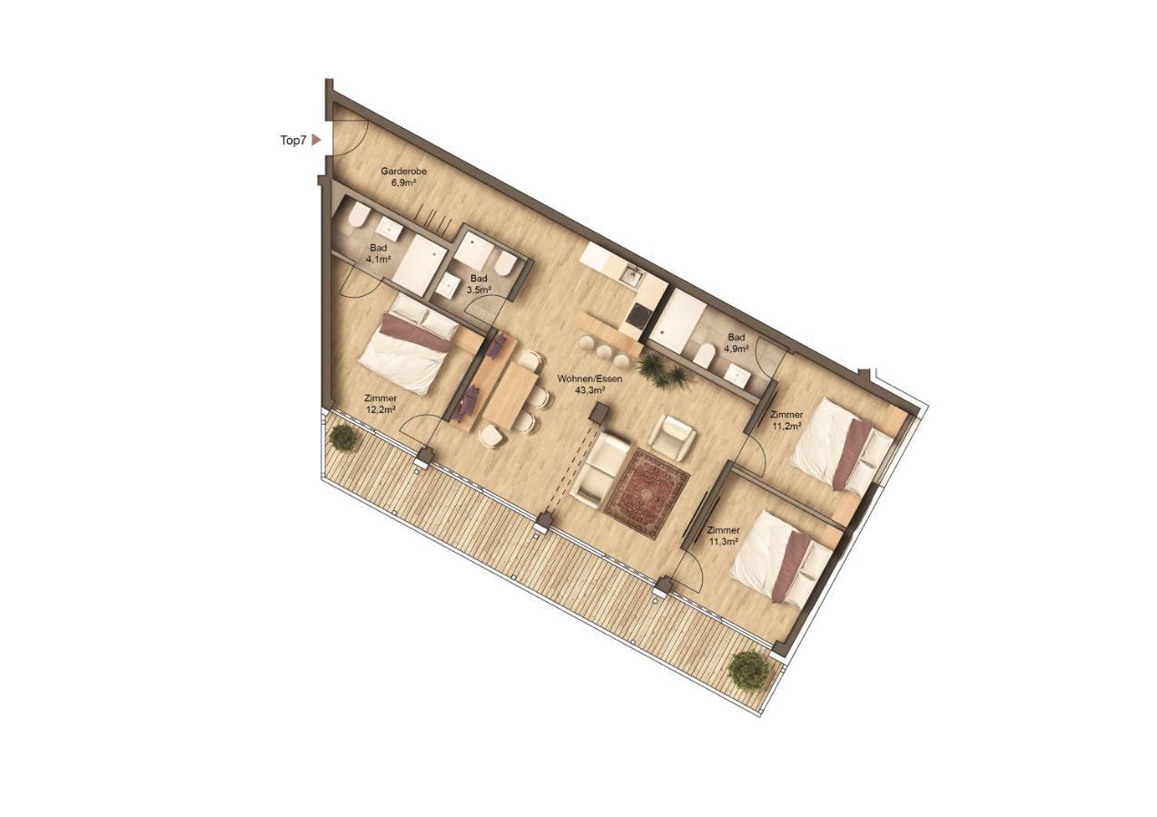 Panorama Residence Moesern Seefeld in Tirol Exterior photo